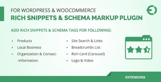 Rich Snippets & Schema Markup Plugin for WordPress