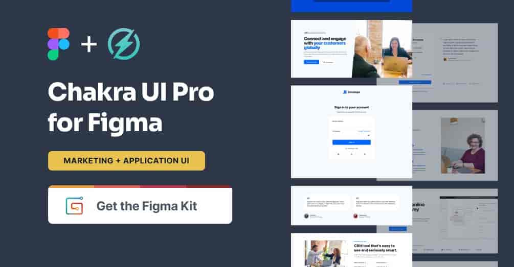 Chakra Ui Pro Components + Figma + Pro Theme