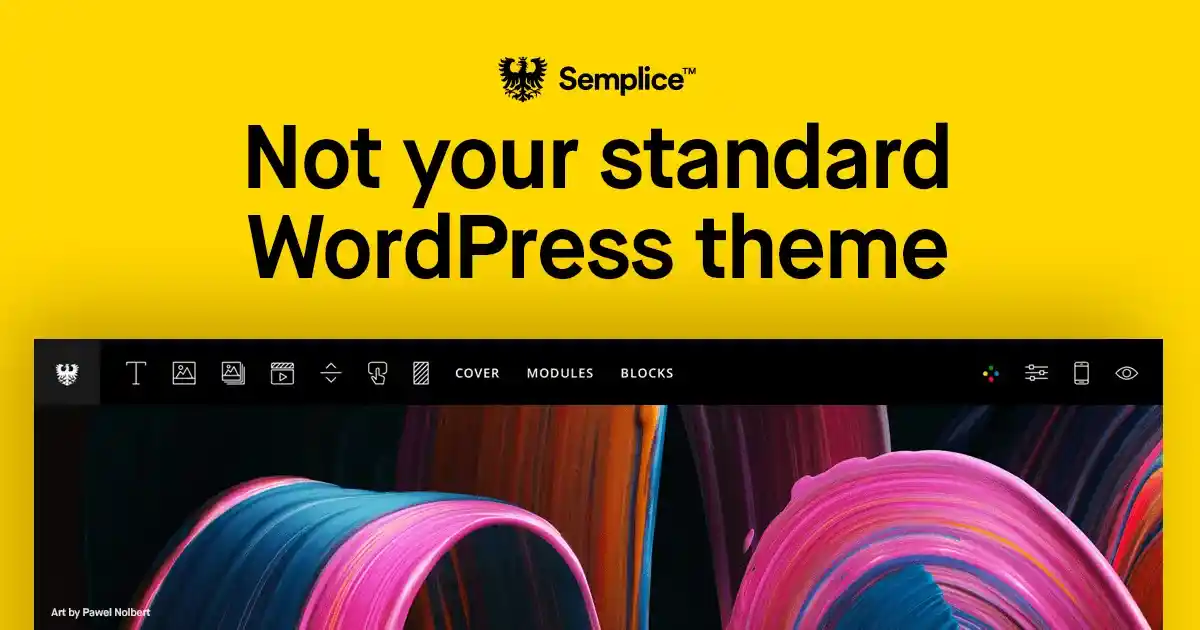 Semplice WordPress Theme