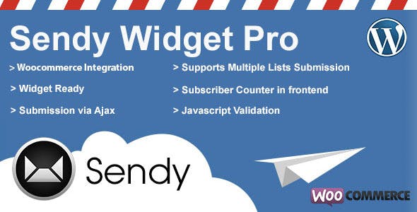 Sendy Widget Pro Plugin WordPress