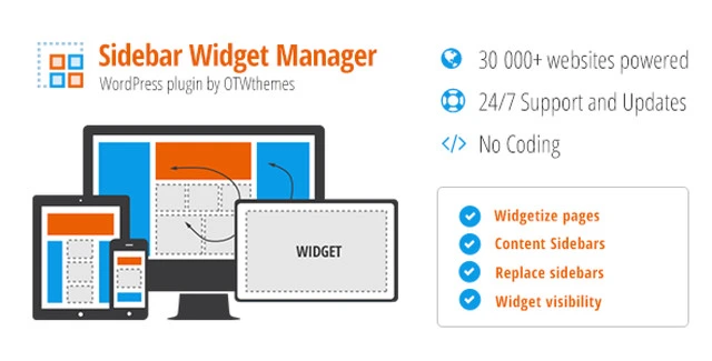 Sidebar & Widget Manager WordPress Plugin