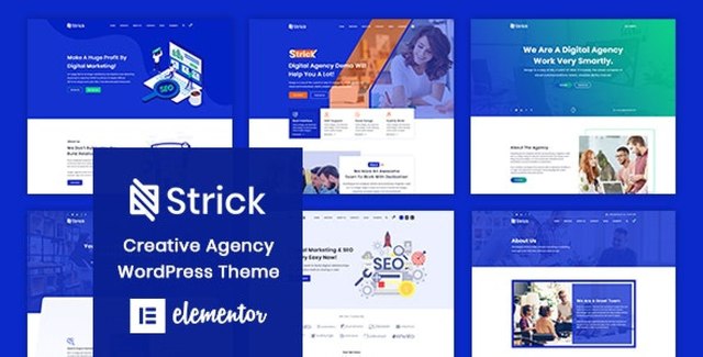 Strick – Creative Agency WordPress Theme