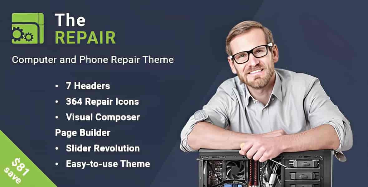 The Repair – Computer and Electronic WordPress Theme