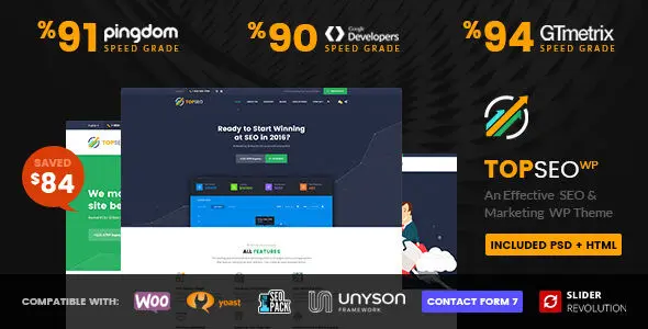 TopSEO – SEO, Digital Marketing WordPress Theme