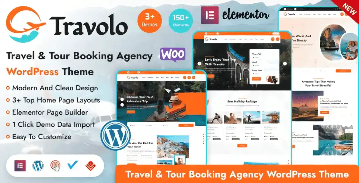 Travolo – Travel Agency & Tour Booking HTML Template