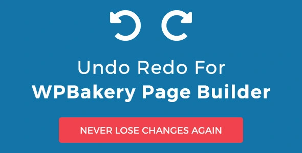 Undo Redo for WPBakery Page Builder WordPress