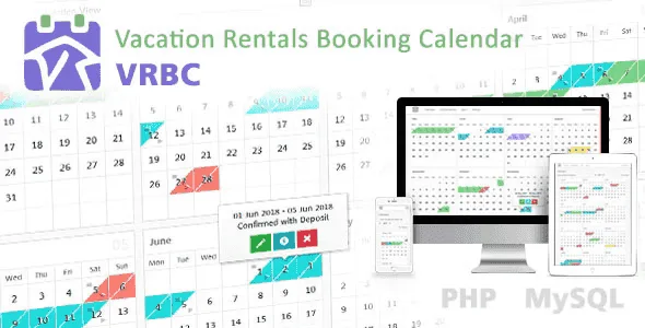 Vacation Rentals Booking Calendar PHP Script