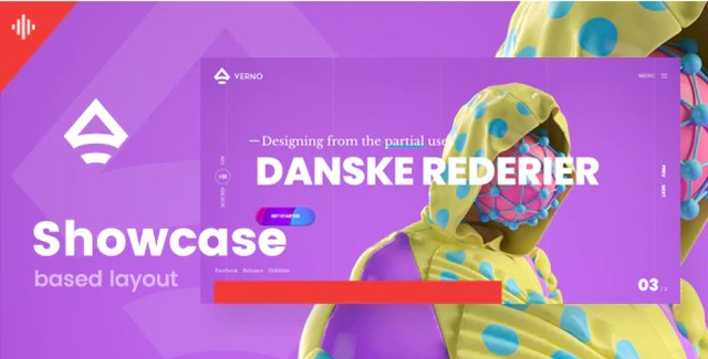 Verno – Creative Showcases for Agencies Theme WordPress