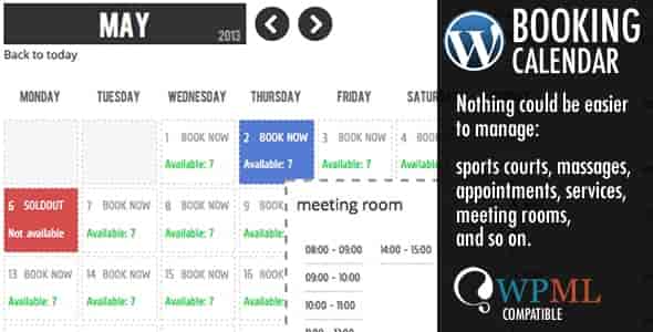 WP Booking Calendar Plugin