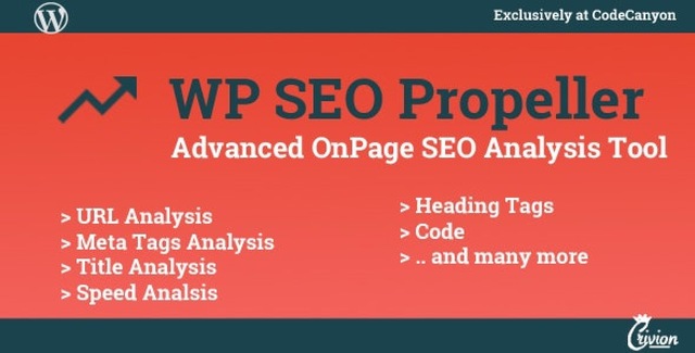 WP SEO Propeller – Advanced SEO Analysis Tool WordPress