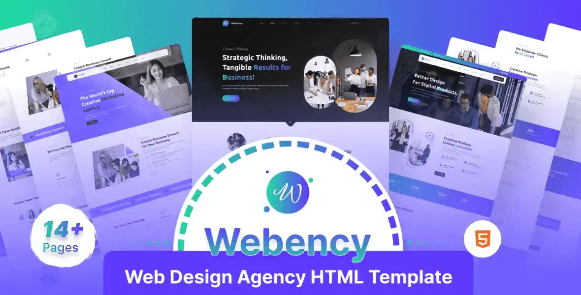 Webency – Web Design Agency HTML Template