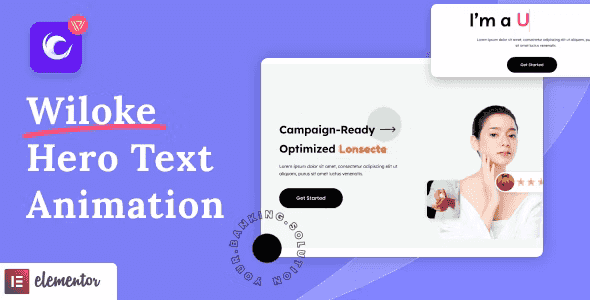 Wiloke Hero Text Animation For Elementor WordPress Plugin