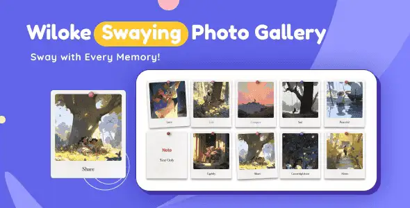 Wiloke Swaying Photo Gallery WordPress Plugin