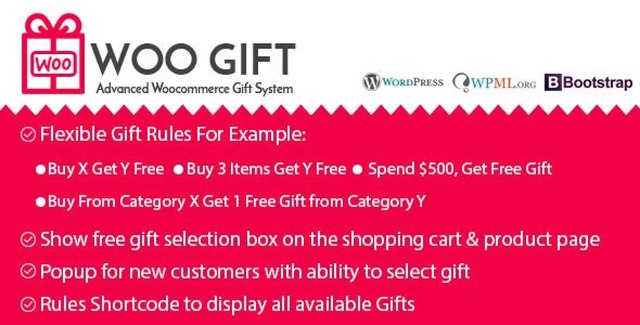 Woo Gift – Advanced Woocommerce Gift Plugin WordPress