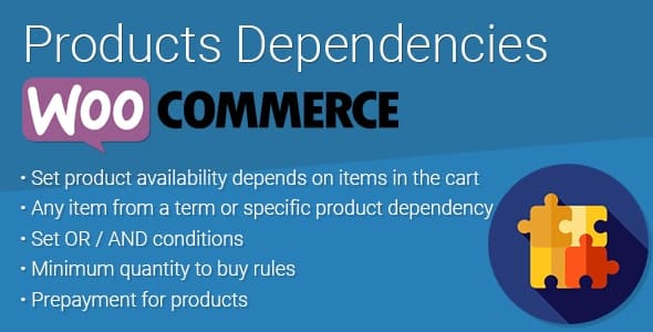 WooCommerce Products Dependencies WordPress