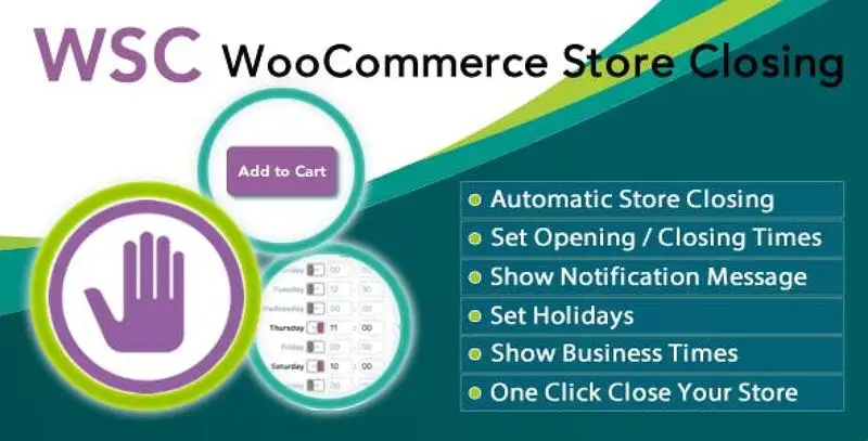 Woocommerce Store Closing WordPress Plugin