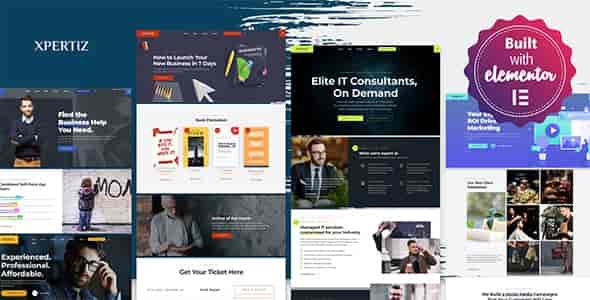 Xpertiz – WordPress Theme For Advisors And Experts