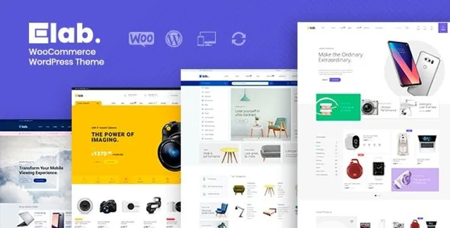 eLab – WooCommerce Marketplace WordPress Theme