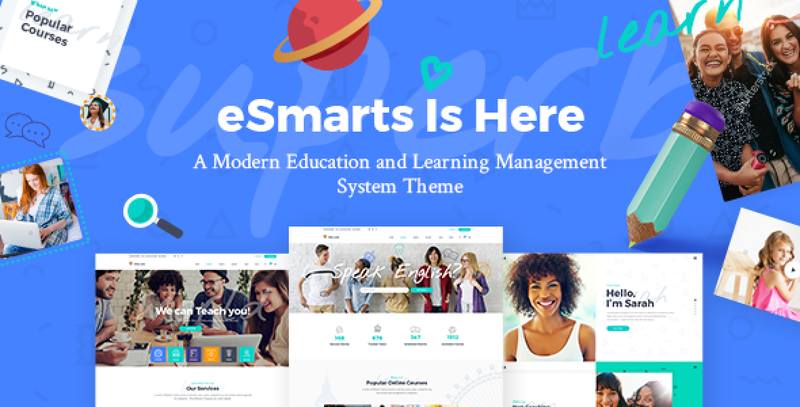 eSmarts – Theme for Education and LMS WordPress