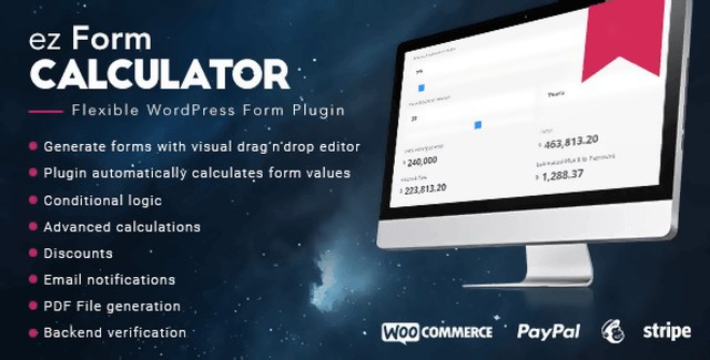 ez Form Calculator Premium WordPress Plugin