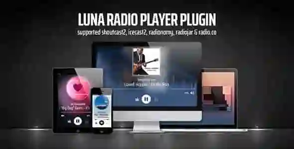 Luna Web Radio Player Plugin JavaScript