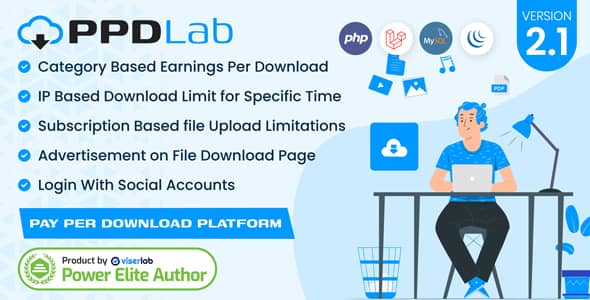 PPDLab – Pay Per Download Platform PHP Script