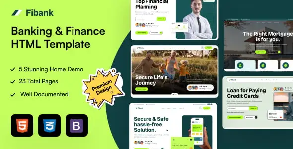 Fibank – Banking & Finance HTML5 Template