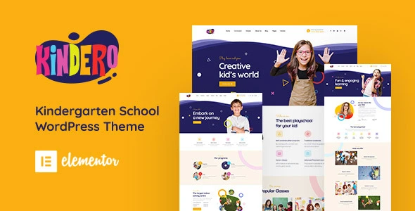 Kindero – Kindergarten School WordPress Theme