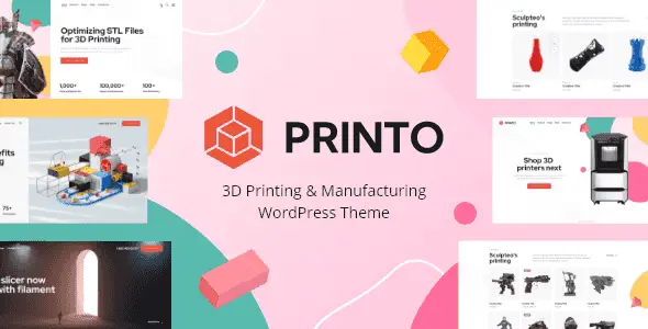 Printo – 3D Printing & Manufacturing WordPress Theme