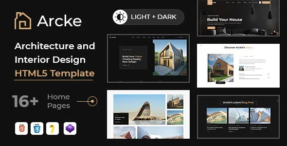 Arcke – Architecture & Interior Design HTML5 Template