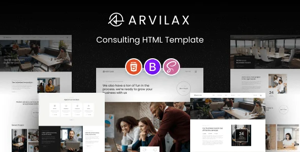 Arvilax – Business Consulting HTML Template