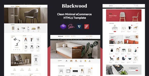 Blackwood – Clean Minimal eCommerce HTML5 Template