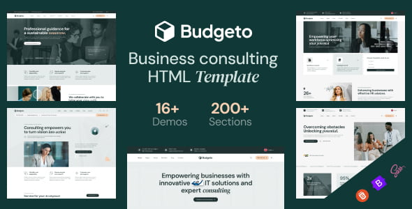 Budgeto – Business Consulting HTML Template