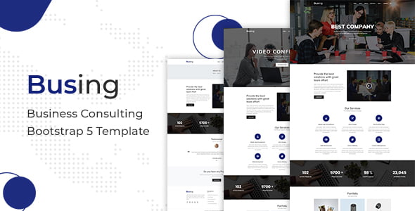 Busing – Business Consulting Bootstrap 5 Template HTML