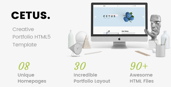 CETUS – Creative Portfolio HTML5 Template