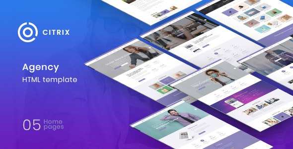 Citrix – Agency Multipurpose HTML5 Template