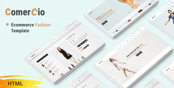Comercio – Fashion Shop Ecommerce HTML Template