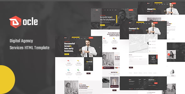 Docle – Agency Services HTML Template