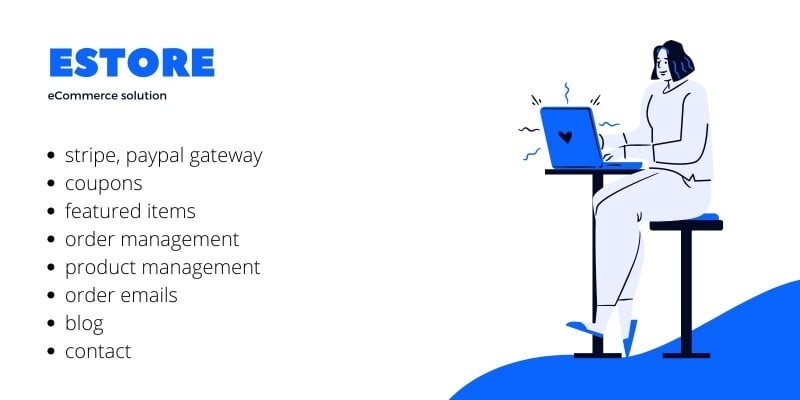 EStore – Single Vendor eCommerce Script PHP
