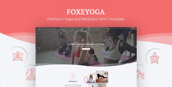 Foxeyoga – Premium Yoga and Wellness Html Template