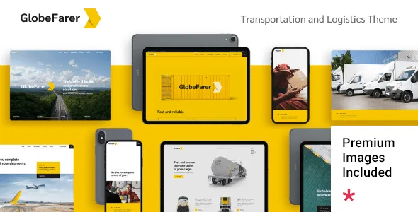 GlobeFarer – Transportation and Logistics Theme WordPress