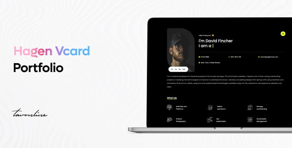 Hagen – vCard & Portfolio Template HTML