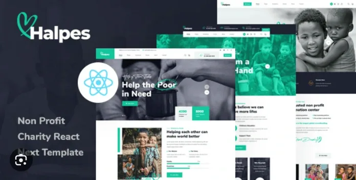 Halpes – Non Profit Charity React Next Template