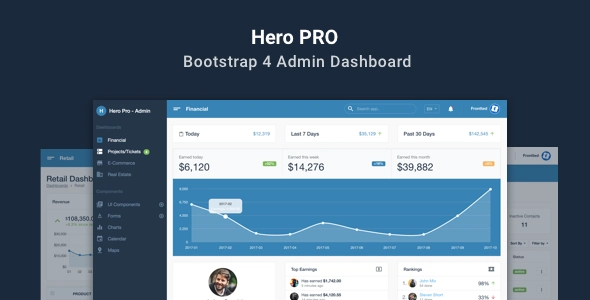 Hero PRO – Bootstrap 4 Admin Dashboard Theme