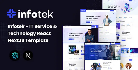 Infotek – IT Service & Technology React NextJS Template