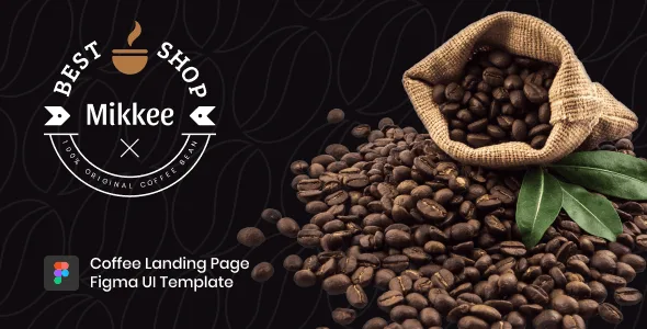 Mikkee – Coffee Landing Page HTML Template