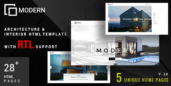 Modern – Architecture HTML Template