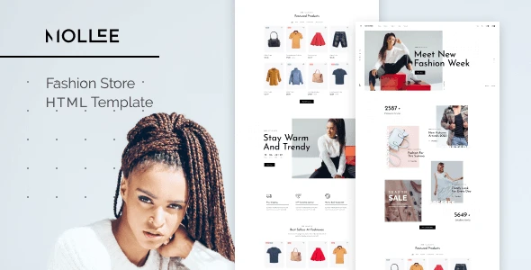 Mollee – Fashion Store HTML Template