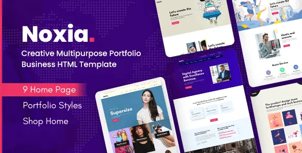 Noxia – Creative Multipurpose HTML Template