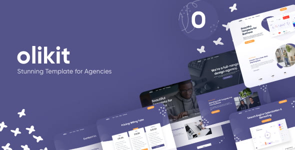 Olikit – Creative SaaS & Agency Template HTML